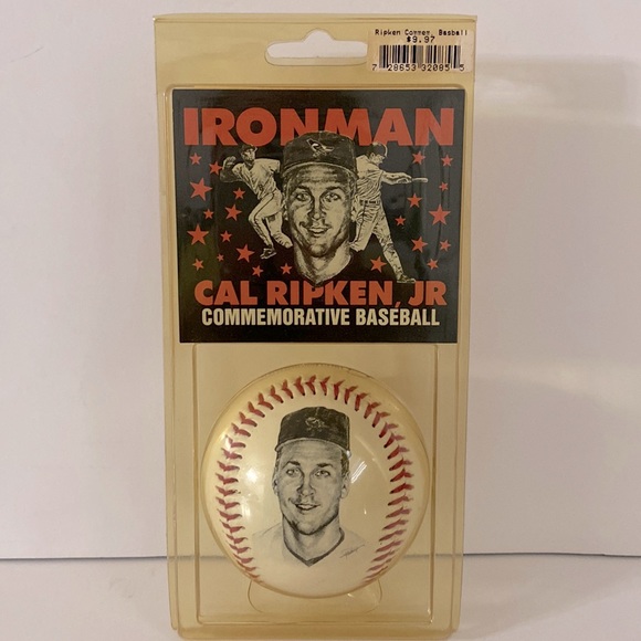 CAL RIPKEN JR COMMEMORATIVE BASEBALL - Picture 1 of 13